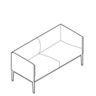 Beispielfoto Polsterreinigung Einzelsofa